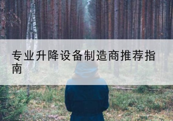 宁津电动剪叉升降平台厂家-专业升降设备制造商推荐指南